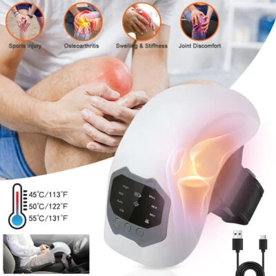 HAILICARE Knee Massager Knie Massagegerät Laser & Vibrationstherapie mit InfrarotHeizung