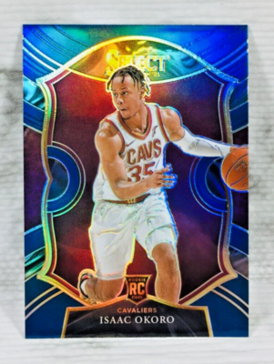 2020-21 PANINI SELECT BASKETBALL #65 ISAAC OKORO RC ROOKIE CARD