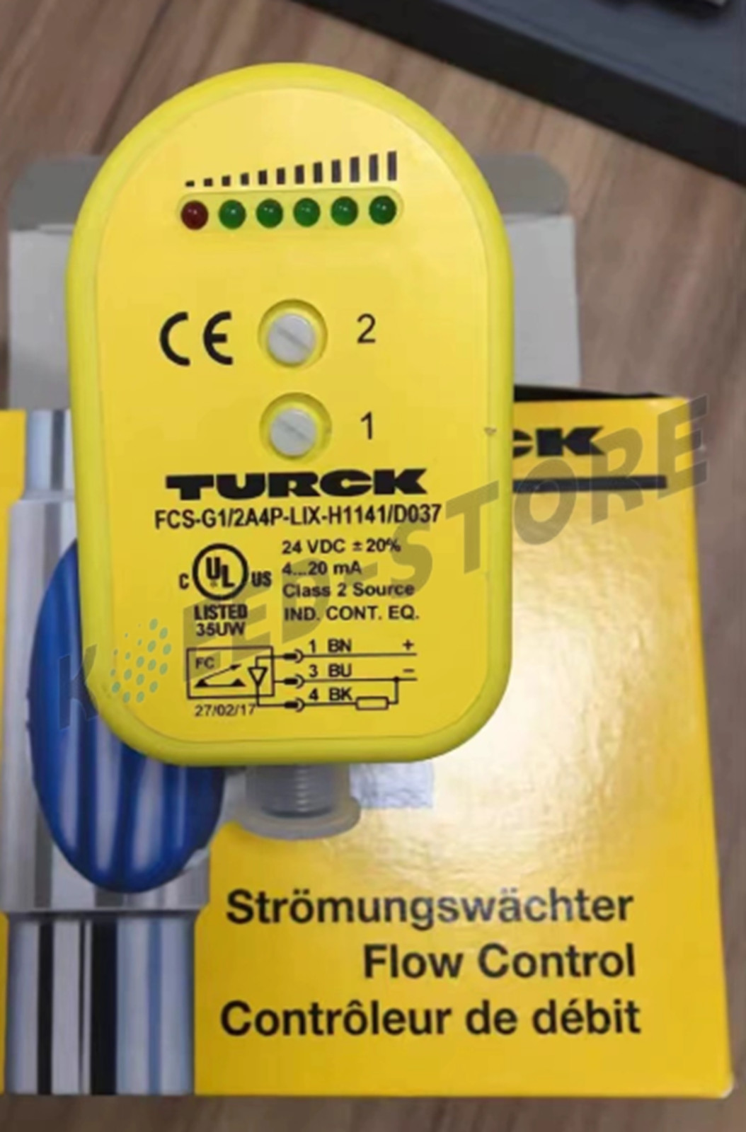 1PCS New Turck FCS-G1-2A4P-LIX-H1141-D037 Pressure Switch