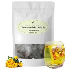 Chicory And Gardenia Tea Bags, Kidney and Liver Tea, chicory root Chinese tea Wi