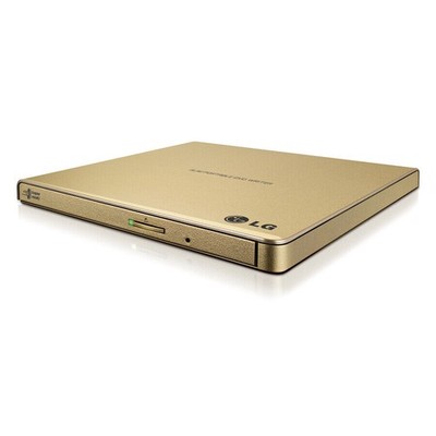 LG GP65NG60 External Slim DVDRW 8X USB Gold with Cyberlink Software 9.5m