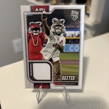 2026 Topps Series 1 Celebration Arizona Diamondbacks Baxter Mascot Relic #MAS-BX