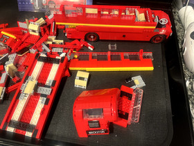 LEGO Creator Expert: Traffic London Bus 10258 Some Assemble Retired w/Manual Box
