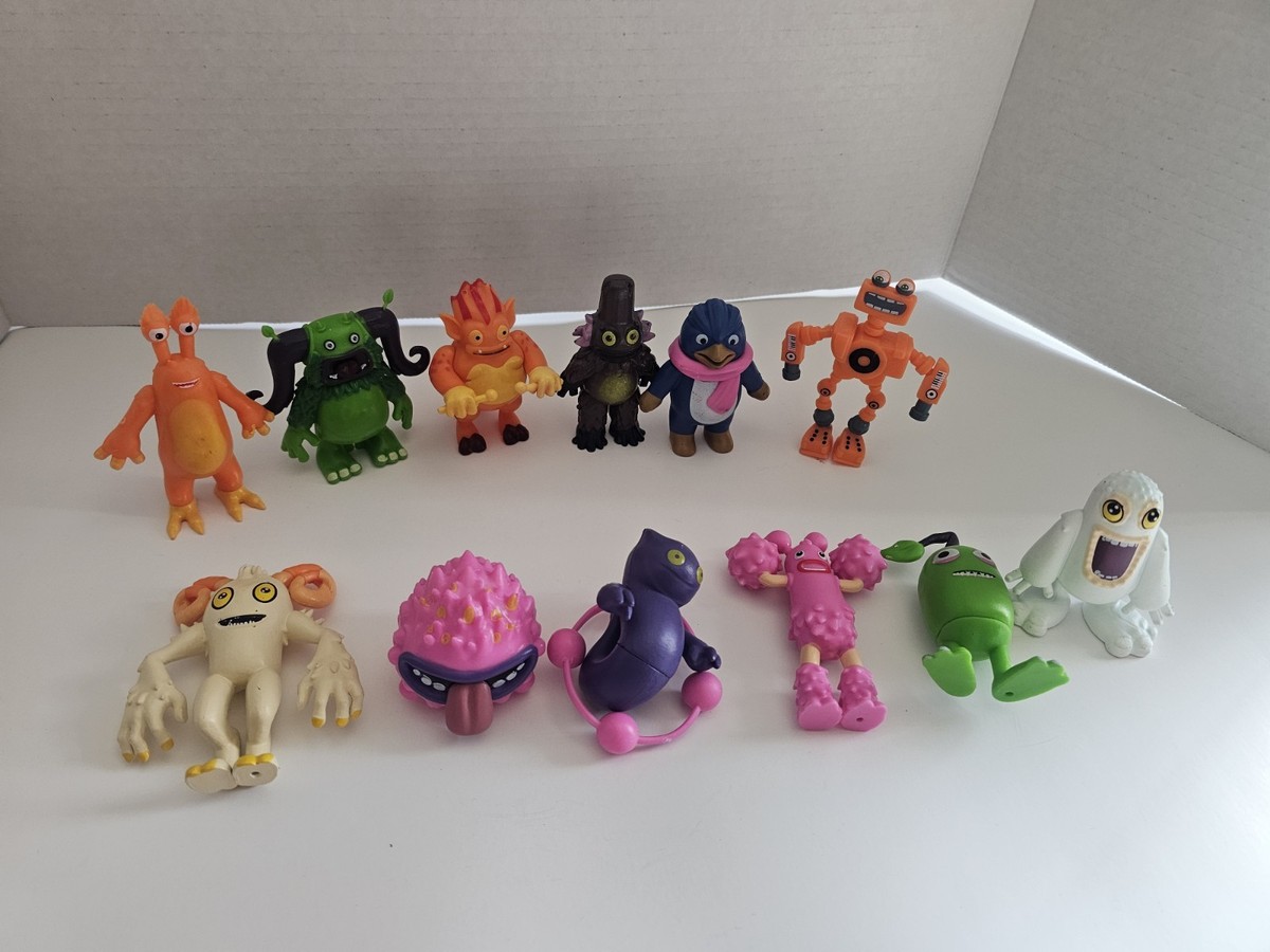 My Singing Monsters PVC Figurines Lot of 12 Action Figure Toys
