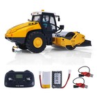 1/50 Mini Remote Control Road Roller Electric Construction Vehicle Sounds Effect — photo 3