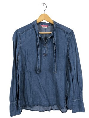 MARC O POLO Jeansbluse Damen Bluse Gr. DE 36 blau Casual-Look