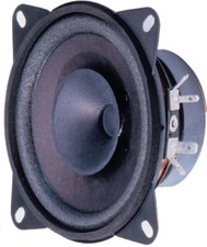  4" 10cm Full Range Twin Cone Speaker Round Driver, 4 Ohm, 20W RMS