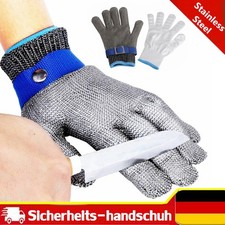 Edelstahl Stechschutzhandschuhe Kettenhandschuh Metzger Sicherheits-handschuh