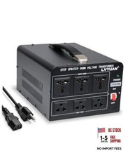 3000 Watt Voltage Converter Transformer Heavy Duty Step Up/Down AC 3000VA PRO