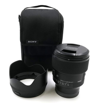 SIGMA 85MM F1,4 DG DN / ART SONY E-MOUNT, NEUWERTIGER ZUSTAND