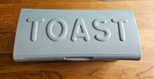 Toastbrotbox Brotkasten Vorratsdose Brotdose Aufbewahrungsbox petrol NEU