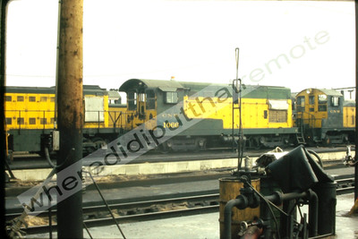 Original Dia Chicago & NorthWestern CNW 1066 FM H10-44 Proviso ILL 17.03.72