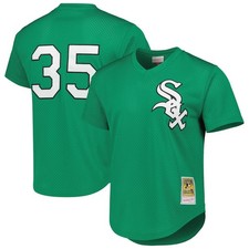 Chicago White Sox Frank Thomas Mitchell & Ness St Patrick's Day Authentic Jersey