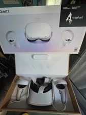 Meta Quest 2 128GB Standalone VR Headset w/ Box SUPER NICE Gamercore CHRISTMAS 