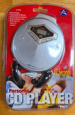 Audiovox Oersonal CD Player CE-144B - New Factory Seal Package