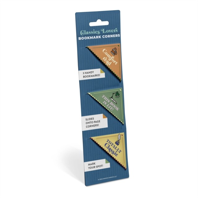 Knock Knock Classics Lovers Bookmark Corners by Knock Knock (Bookmark)