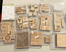 STAMPIN' UP and More Stamp Variety of Wooden Rubber Stamps YOU Choose