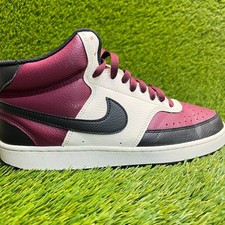 Nike Court Vision Mid NN Mens Size 8 Beetroot Sail Basketball Shoes Sneakers