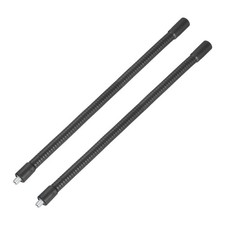 2PCS Metal Tripod Extender Tube, 11.8"L 1/4"-20 Female to Male Threads Rod