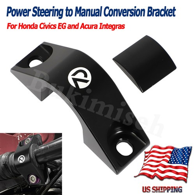 #ad Power Steering to Manual Conversion Rack Bracket For Honda Civic EG and Integras $10.45