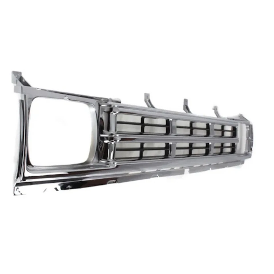 For Nissan D21 1990-1992 Grille | Chrome/Dark Argent | NI1200121 | 6231086G20 Foto 3 de 4