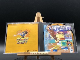 Power Drift w/spine (Sega Saturn,1998) from japan