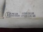 Power systems hydro deluxe siphon spray gun — photo 1