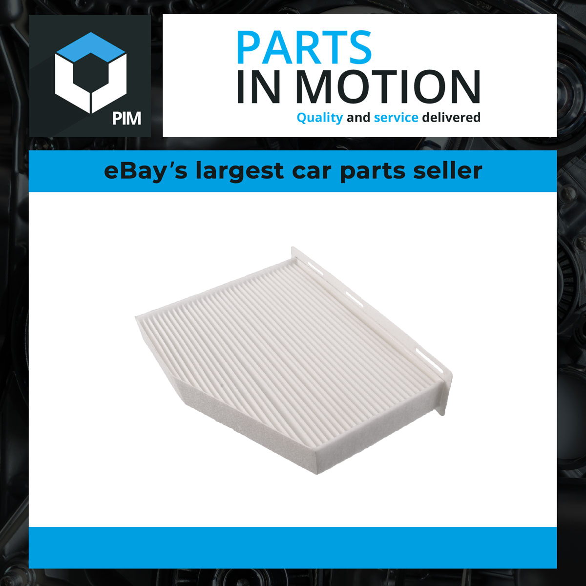 Pollen / Cabin Filter fits VW PASSAT 05 to 15 Blue Print 1K0819644 1K0819644A