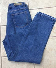 Vintage BILL BLASS BLUE JEANS Easy Fit High Waisted Size 12 Mom Jeans