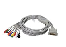 A set of limb wires and a pack of electrode pads for use in an electrocardiogram