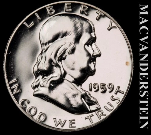 1959-P Franklin Half Dollar Proof — photo from the most recent tracked eBay sale