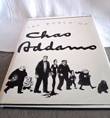 Vintage 1991 The World of Chas Addams Hardcover 1st Edition Knopf Addams Family