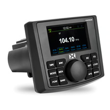 NVX VMPS35 Marine Bluetooth Media Receiver 3" Square Gauge Mount IP66