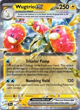 Wugtrio ex 060/162 Double Rare Temporal Forces Pokemon Holo Near Mint