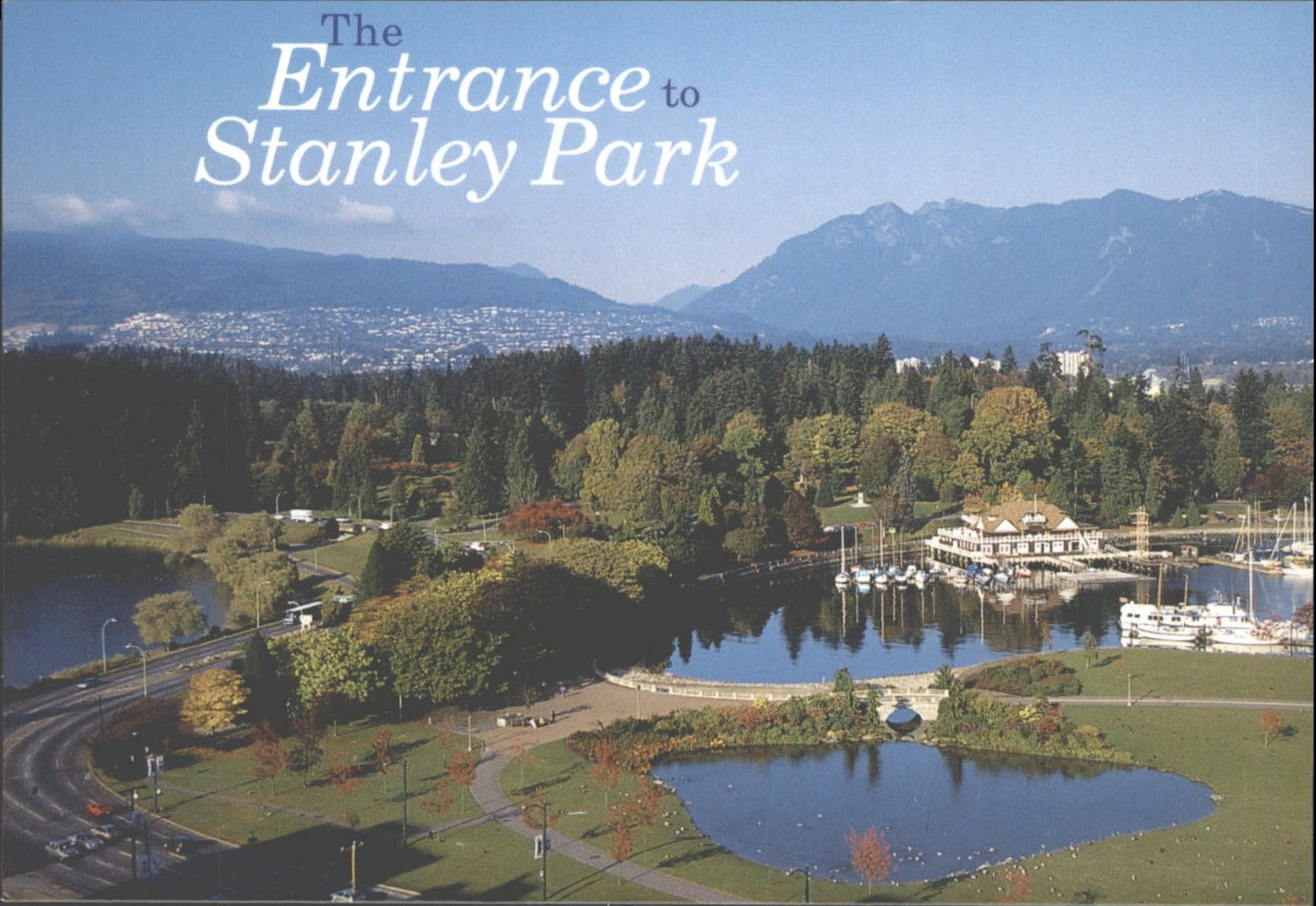 Natural Colour Productions Stanley Park Postcard Vancouver BC KM74