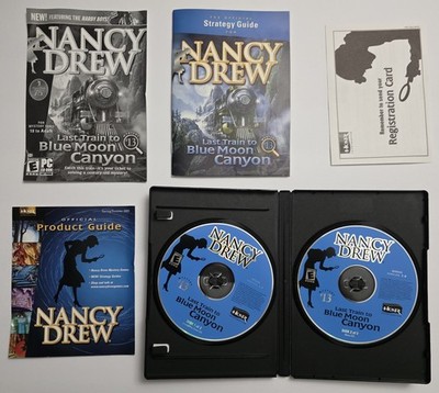CIB Nancy Drew: Last Train to Blue Moon Canyon 13 (PC CD-ROM, 2005)