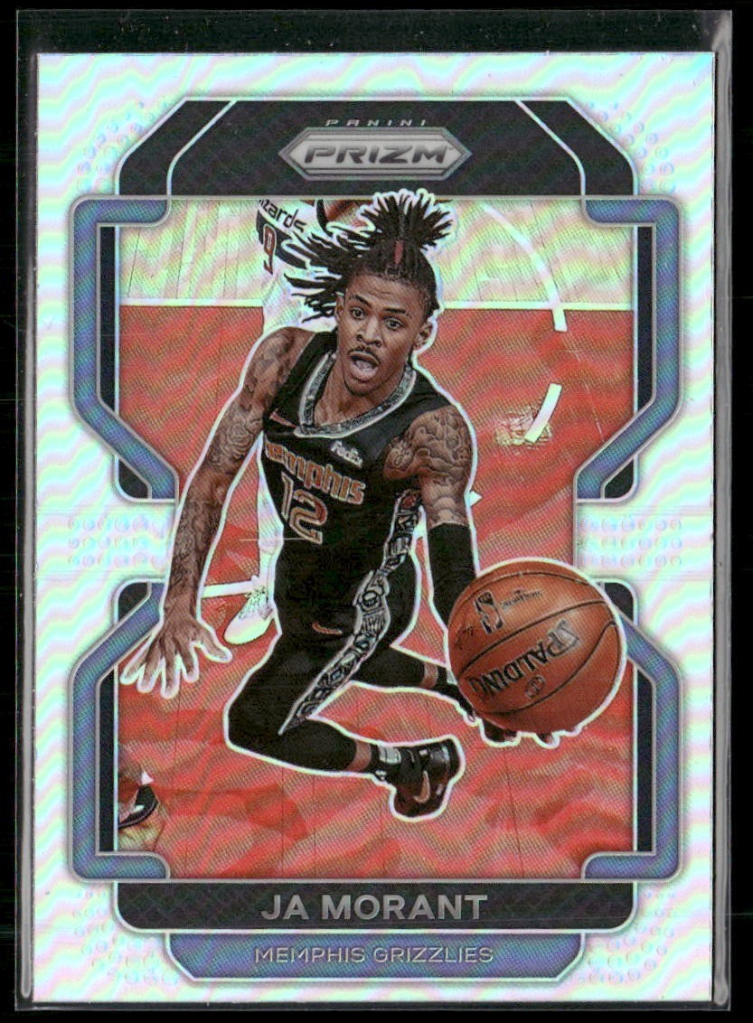 2021-22 Panini Prizm #194 Ja Morant Silver