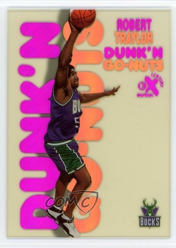 Robert Traylor #13DG 1998 Skybox E-X Century Dunk 'N Go-Nuts card
