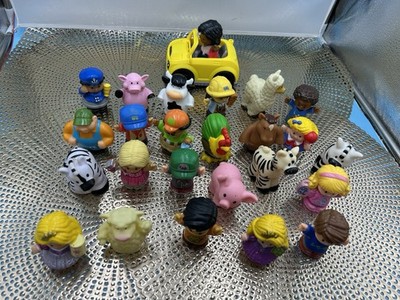 Bundle Of Little People Tomy Mattel Toys Animals Car