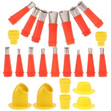 Reusable Caulking Nozzle Applicator Finishing Tool Sealant Tips Kit