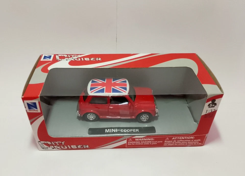 Modellino New Ray City Cruiser Mini Cooper Rossa 1/32 - Immagine 2 di 2