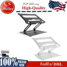 Adjustable Foldable Laptop Stand Aluminum Notebook Riser Computer Holder Desk