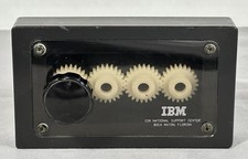 Vintage IBM CIM National Support Center Gear Paperweight Desk Toy Boca Raton FL