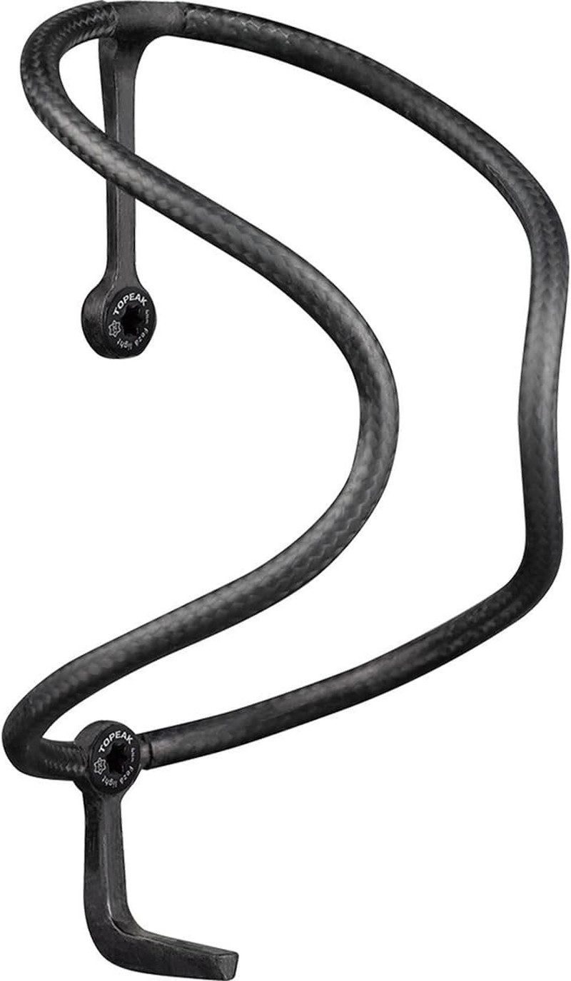 Feza Cage - Tubular Carbon, G12 Gravel, Black