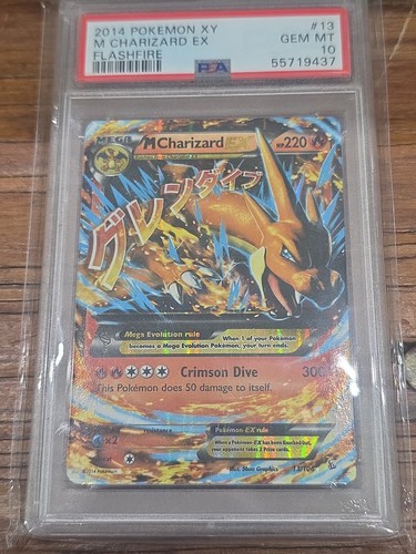 M Charizard-EX graded PSA 10 for sale on eBay