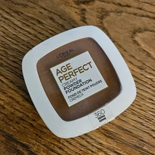 NEW! L'Oreal Age Perfect Creamy Powder Foundation 360 Sienna