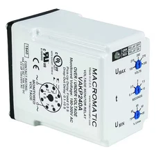 Macromatic Vakp240a Voltage Sensing Relay, Octal Base Type, 240V Ac, 8 Pins