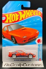 Custom Hot Wheels 89' Mazda Savannah Rx-7 Orange Custom 10SPW NoScalpCustoms