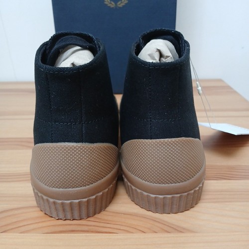 Fred Perry Margaret Howell Hughes Mid Cut SB5911 Black Gum Mens UK 5 Terraces - Picture 5 of 18
