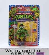 Raph The Green Teen Beret TMNT Mutant Military 1991 Playmates Figure NEW SEALED